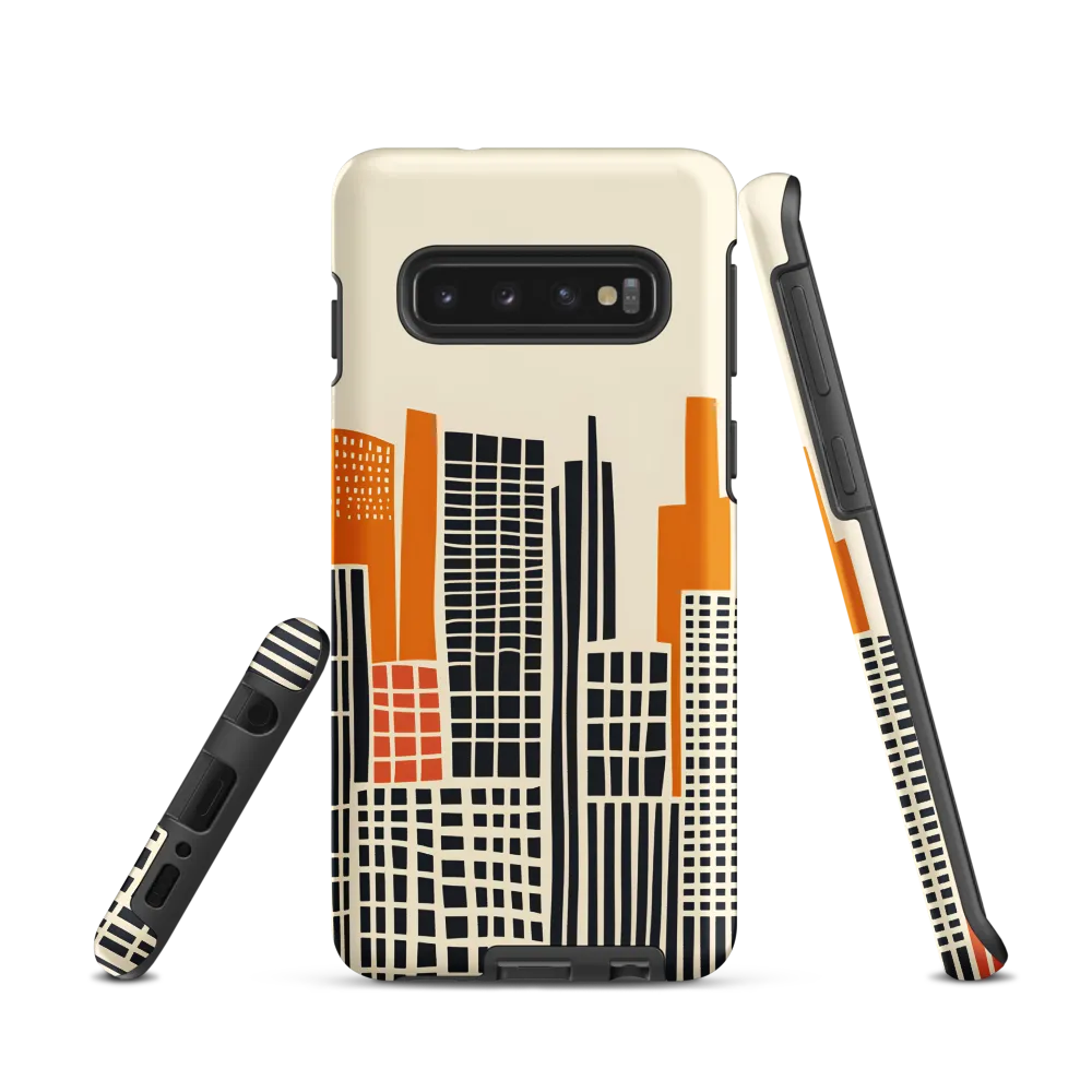 Urban Rhythms: A Graphic Cityscape