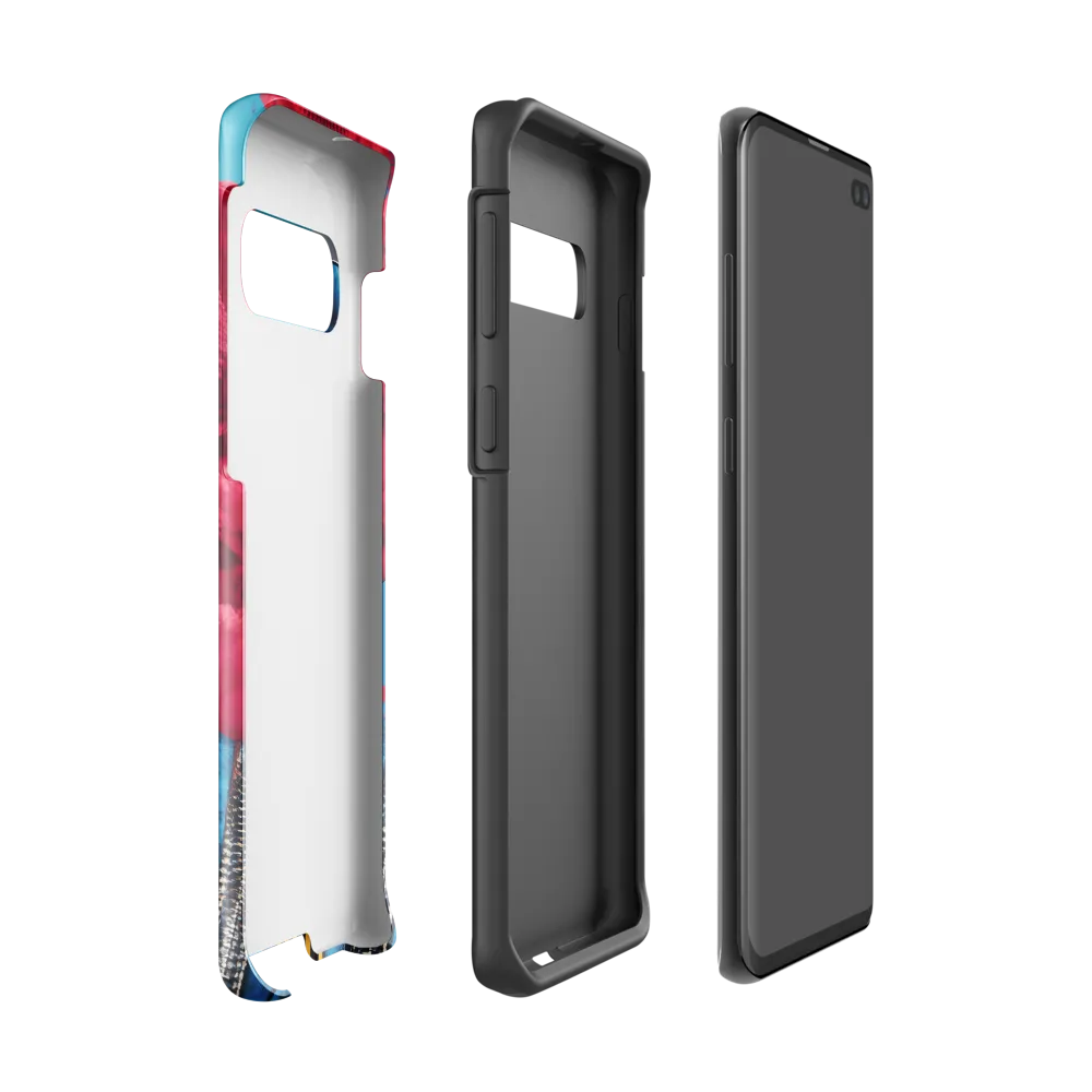 Bold Elegance in Digital Fashion | Phone Case |  S10 | Tough Case | Glossy