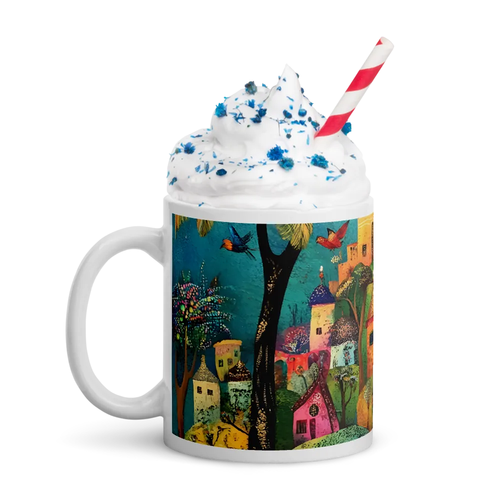 Whimsical Village Harmony | Mugs | Multiple Sizes & Colors