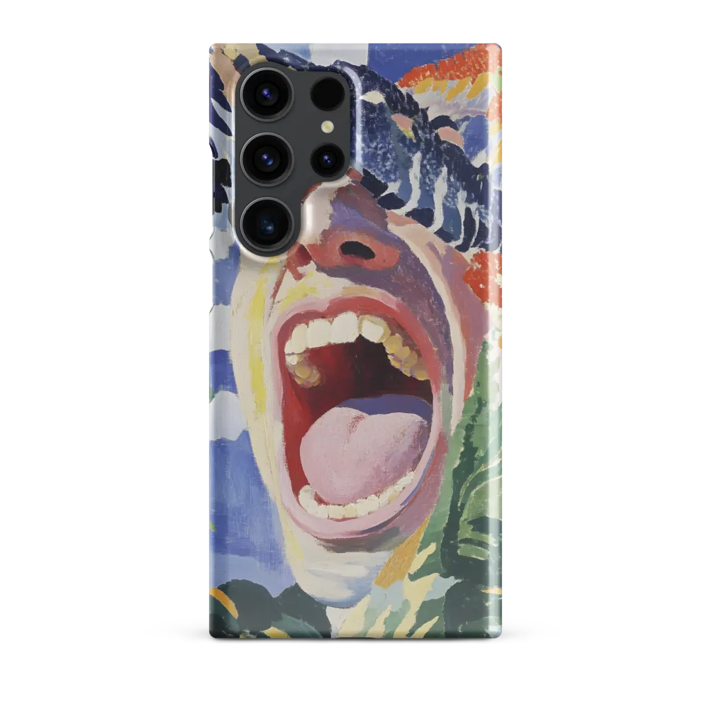 The Echo of Anguish | Phone Case |  S23 Ultra | Snap Case | Glossy