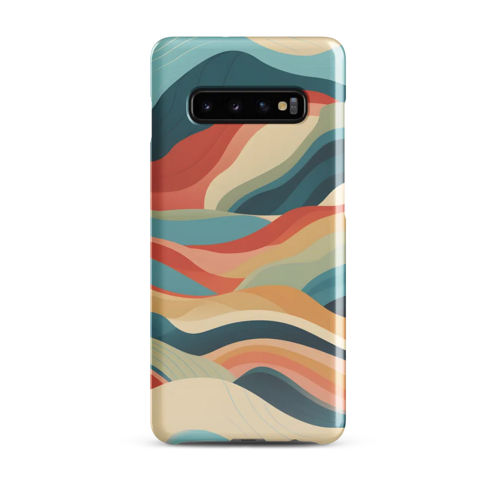 Waves of Tranquility | Phone Case |  S10 Plus | Snap Case | Glossy