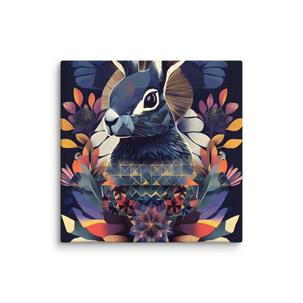 Ethereal Bunny: A Geometric Wonderland