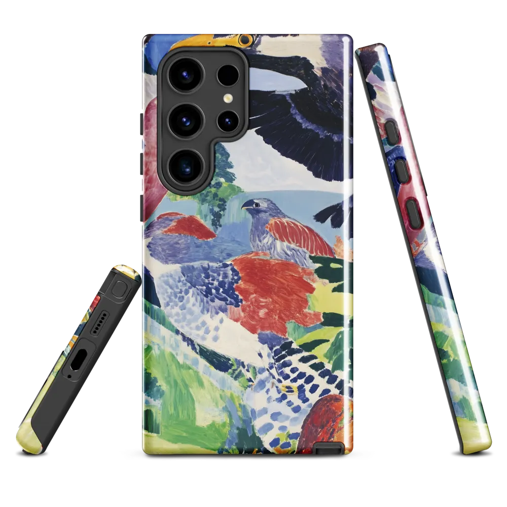 Symphony of Birds | Phone Case |  S24 Ultra | Tough Case | Glossy