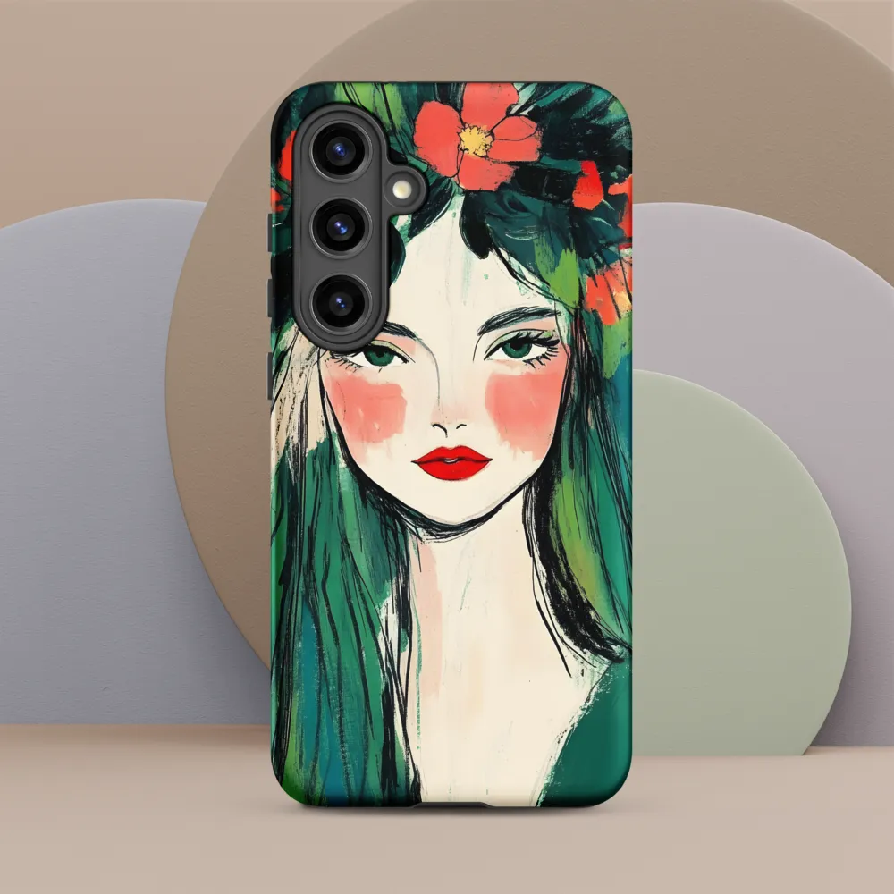 Nature's Embrace | Phone Case |  S24 Plus | Tough Case | Matte