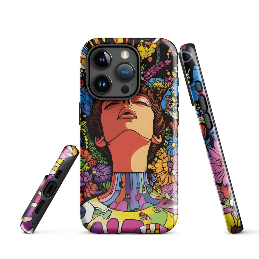 Vibrant Ecstasy: A Psychedelic Portrait