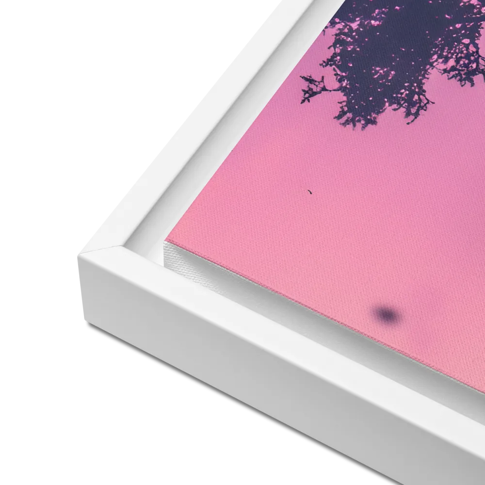 Solitude on the Edge | Canvas with White Frame | 16″×20″