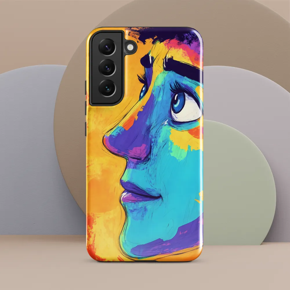 Whispers of Curiosity | Phone Case |  S22 Plus | Tough Case | Glossy
