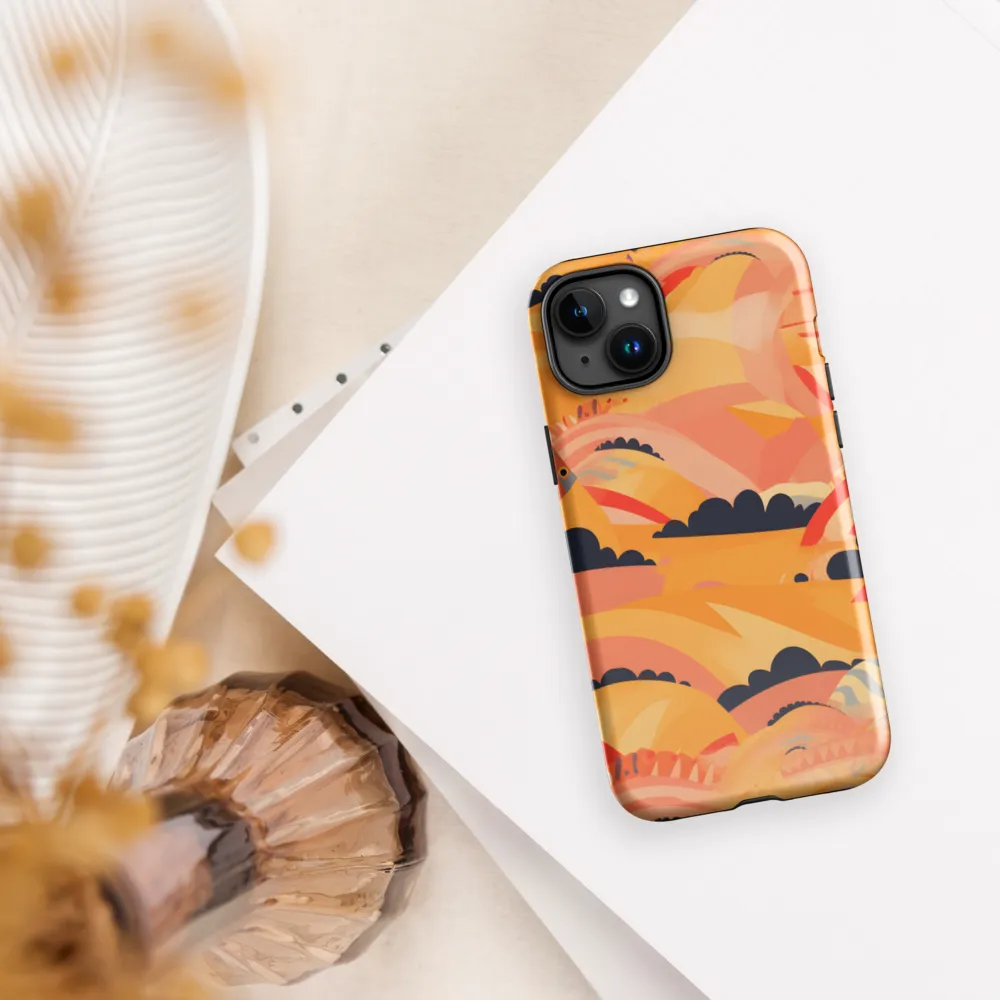 Whispers of the Abstract Horizon | Phone Case |  15 Plus | Tough Case | Glossy