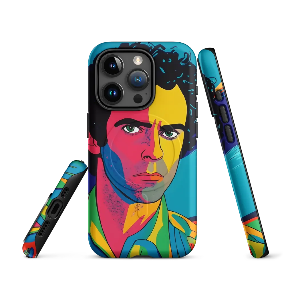 Electric Visage: A Portrait of Vibrance