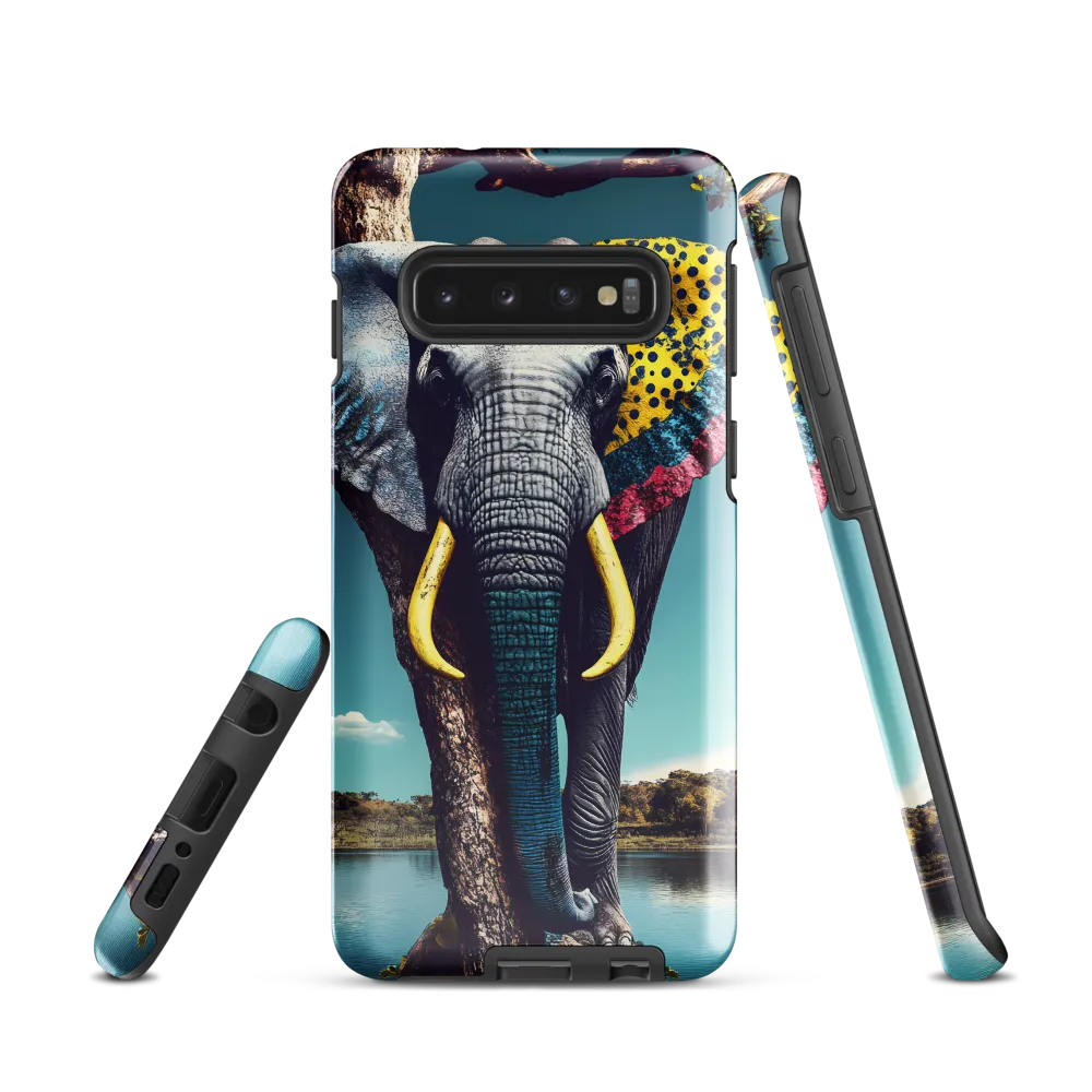Playful Elegance: The Surreal Elephant