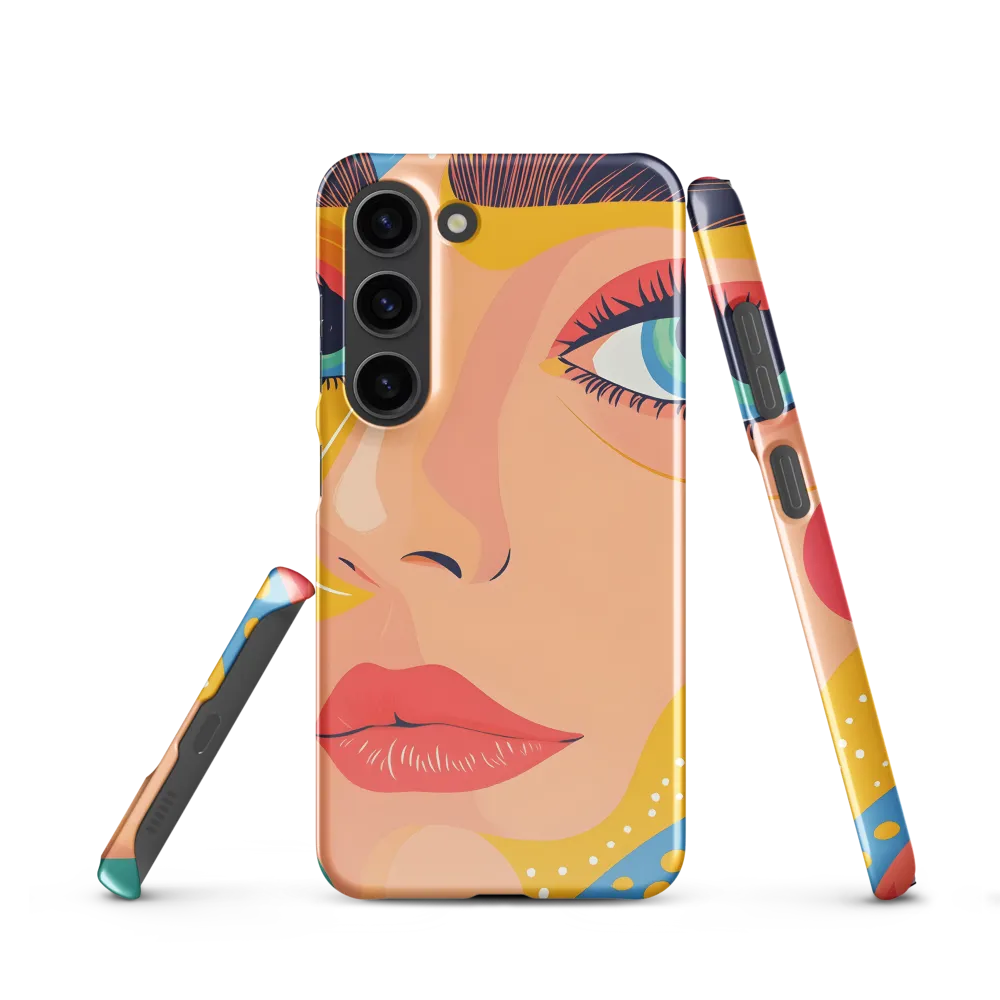 Radiant Reflections | Phone Case |  S23 | Snap Case | Glossy
