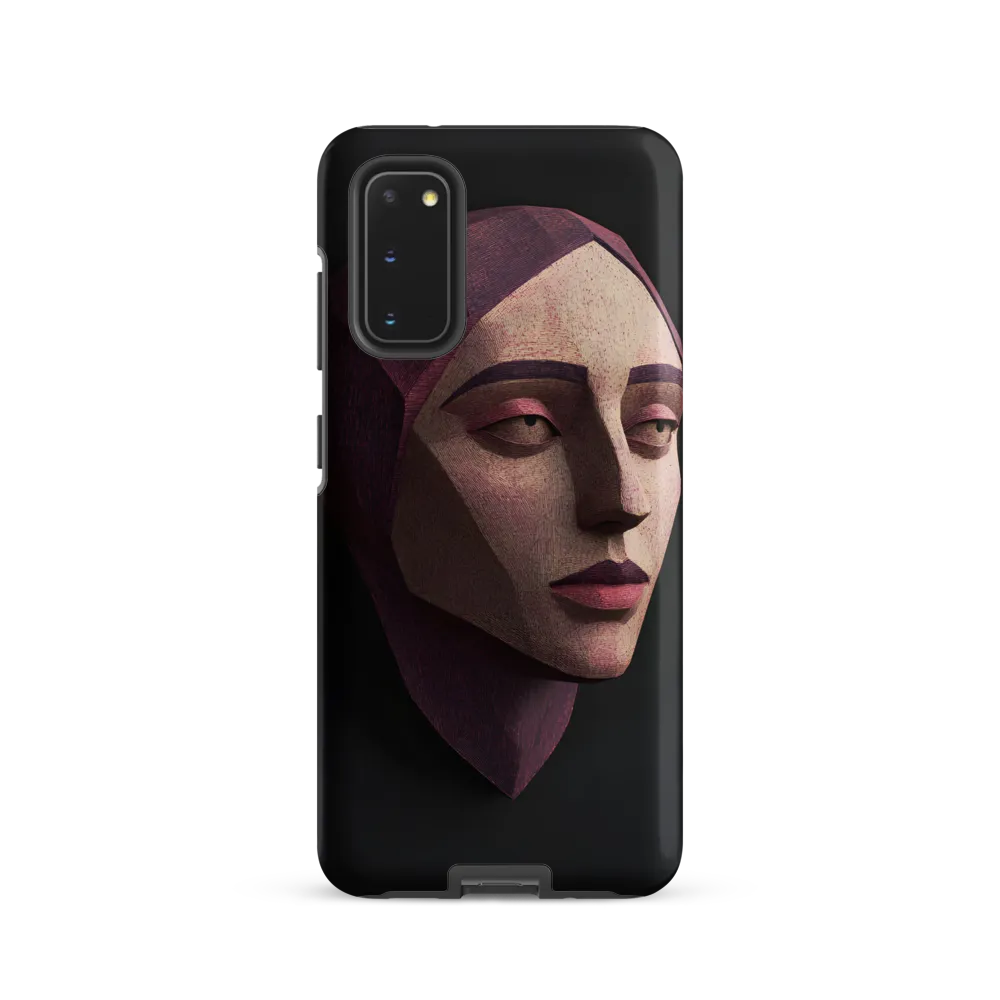 Geometric Elegance: A Contemporary Portrait