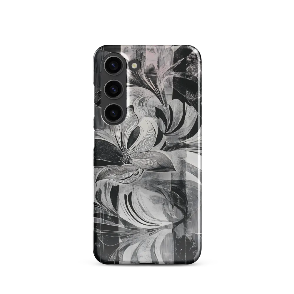 Floral Fusion in Monochrome