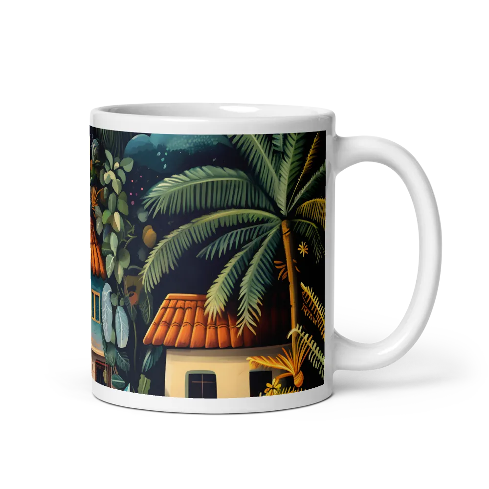 Tropical Reverie | Mug with White inside | 11 oz