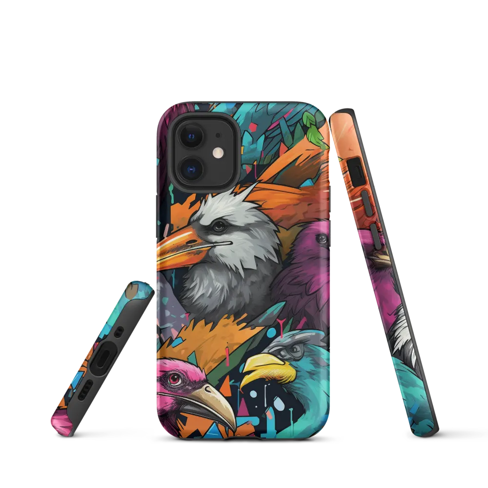 Avian Vortex: A Celebration of Color and Form