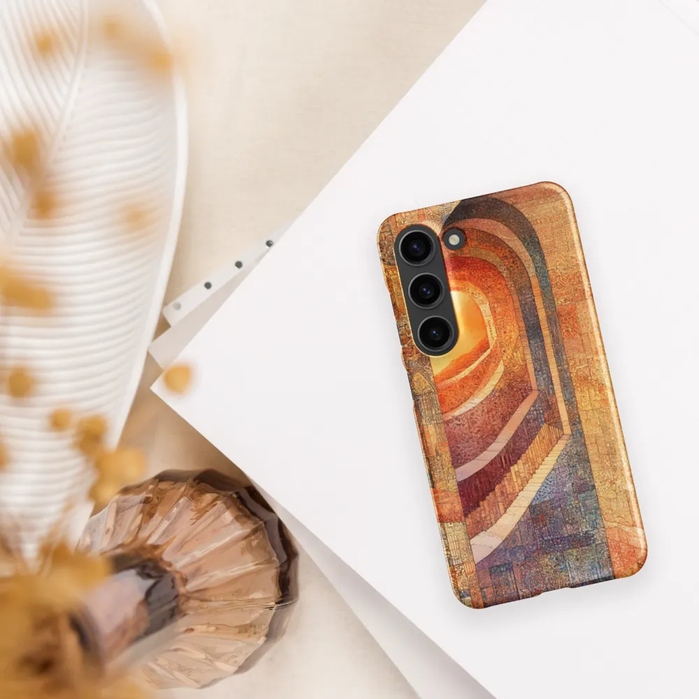 The Journey Through Shadows | Phone Case |  S23 | Snap Case | Matte