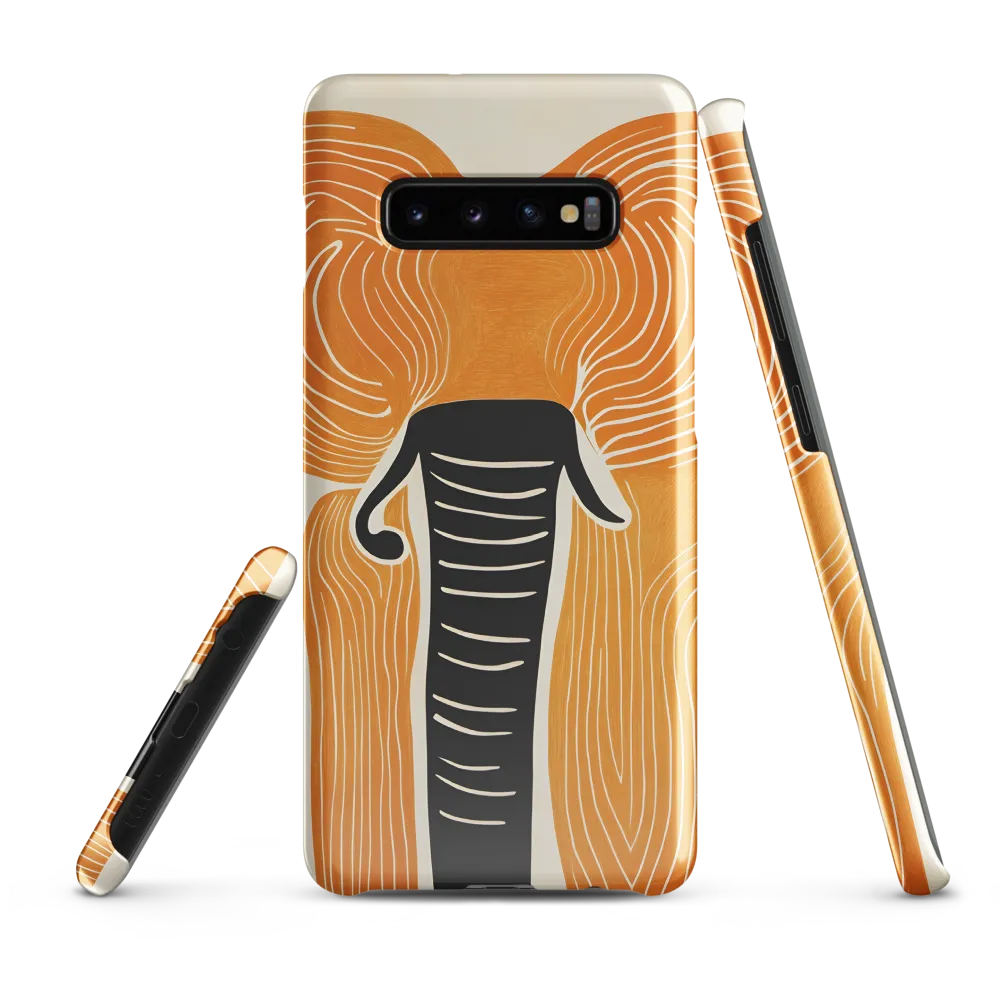 Elegance of the Elephant | Phone Case |  S10 Plus | Snap Case | Glossy