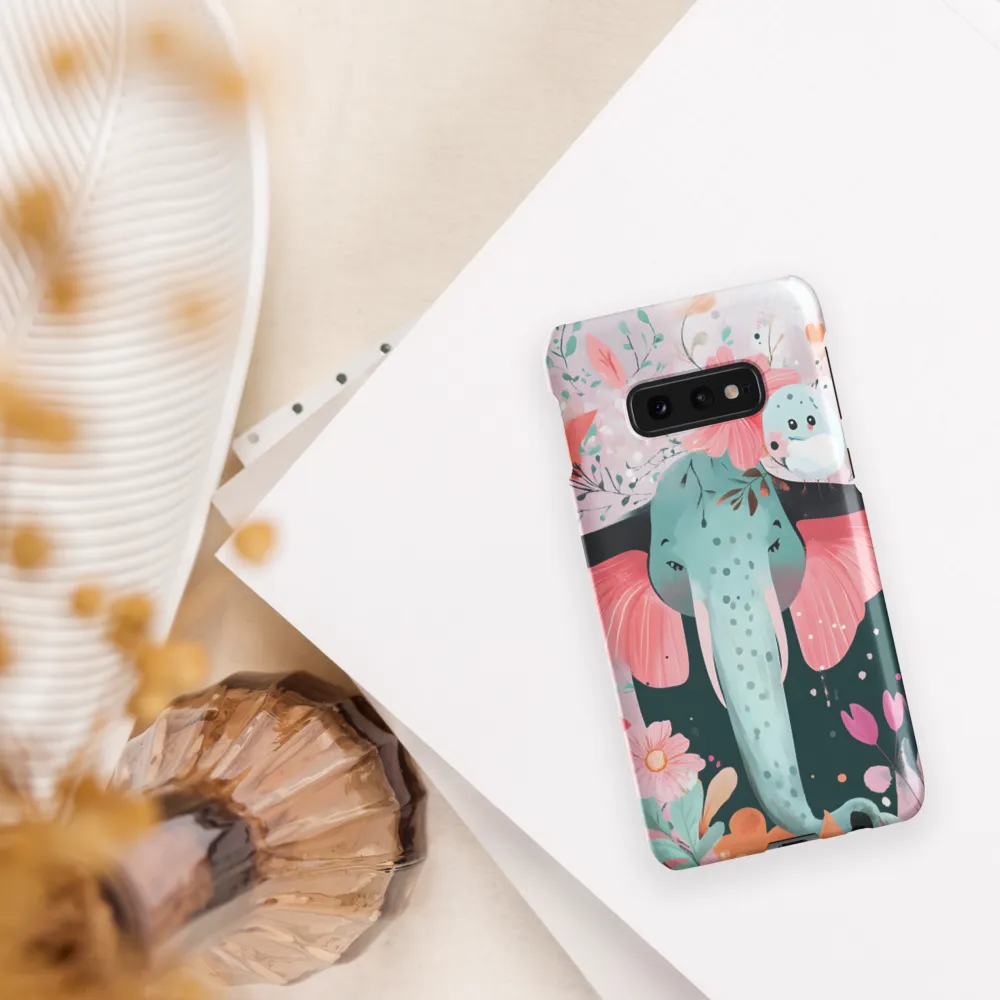 Whimsical Elephant in Bloom
