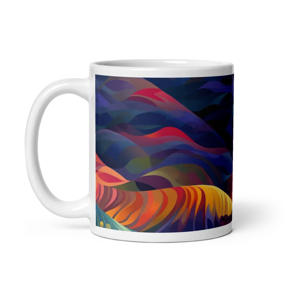 Energizing Twilight | Mug with White inside | 11 oz