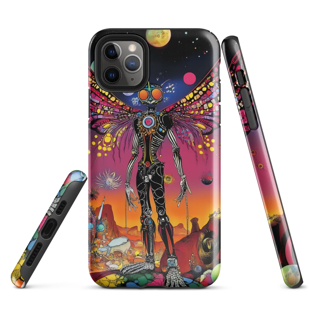 Celestial Winged Skeleton. | Phone Case |  11 Pro Max | Tough Case | Glossy