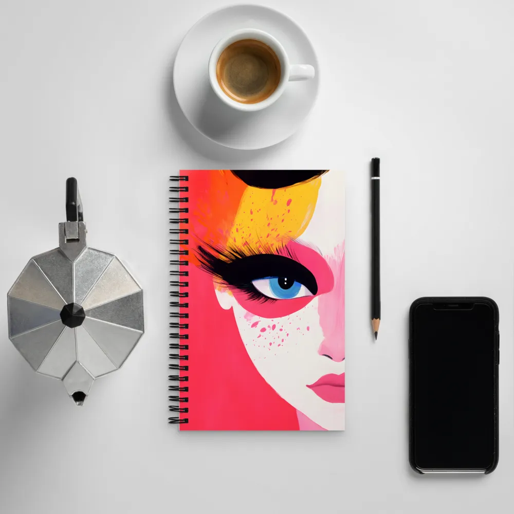 Striking Elegance | Spiral Notebook