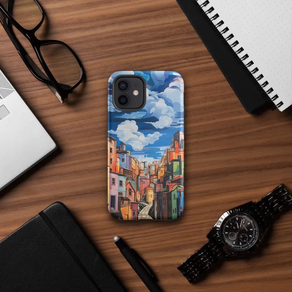 Whimsical Heights: A Vibrant Cityscape