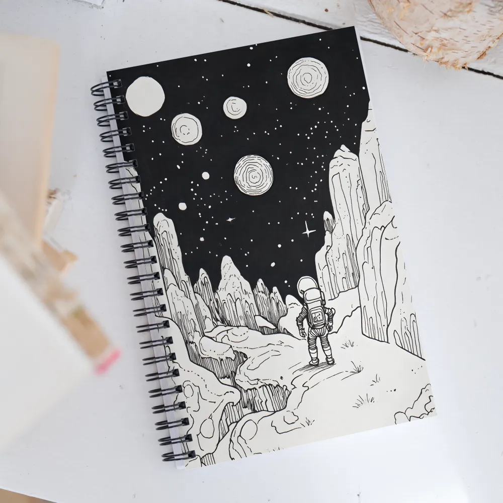 Voyage Into the Unknown | Spiral Notebook