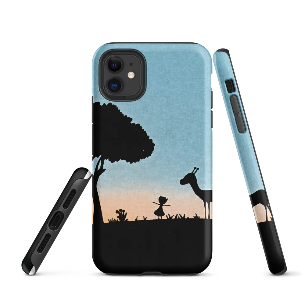 Curiosity in the Silhouette | Phone Case |  11 | Tough Case | Matte