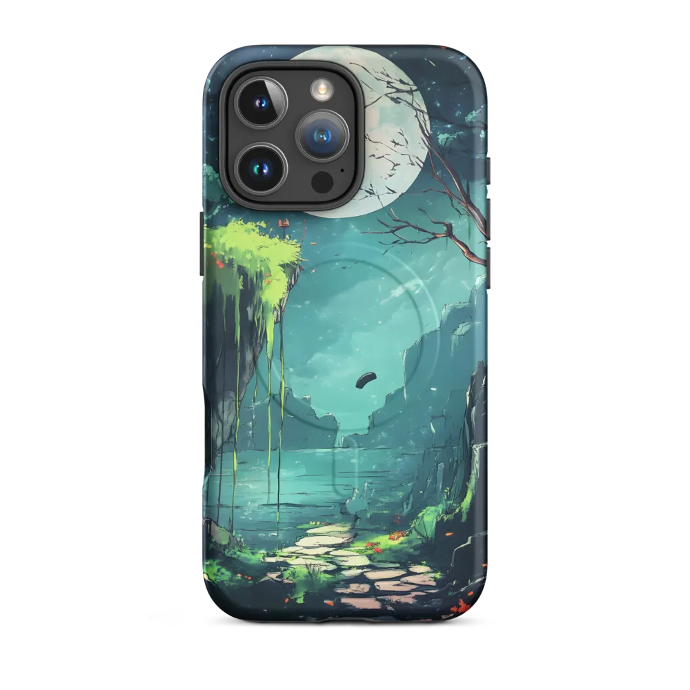 Moonlit Serenity: A Fantastical Landscape