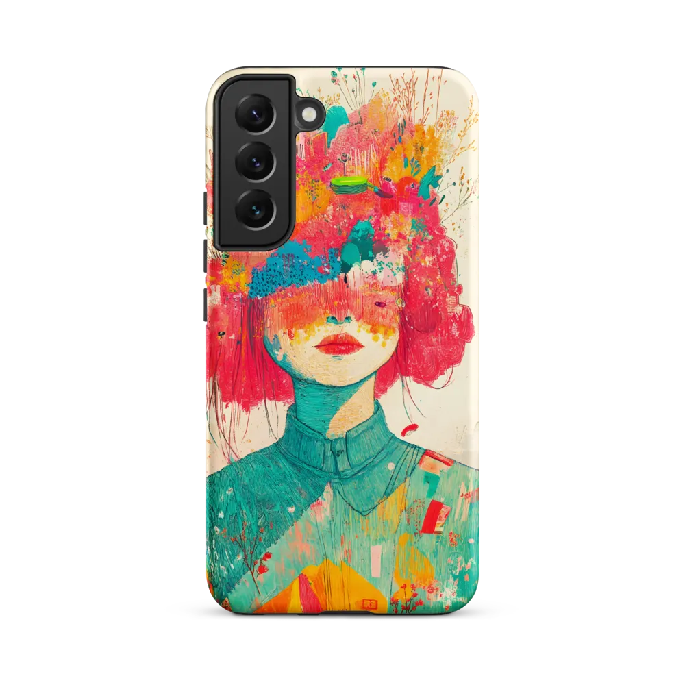 Whimsical Floral Portrait