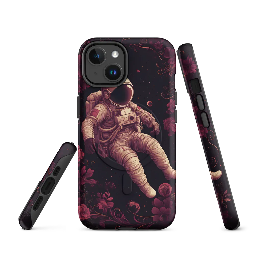 Cosmic Bloom: An Astronaut's Journey