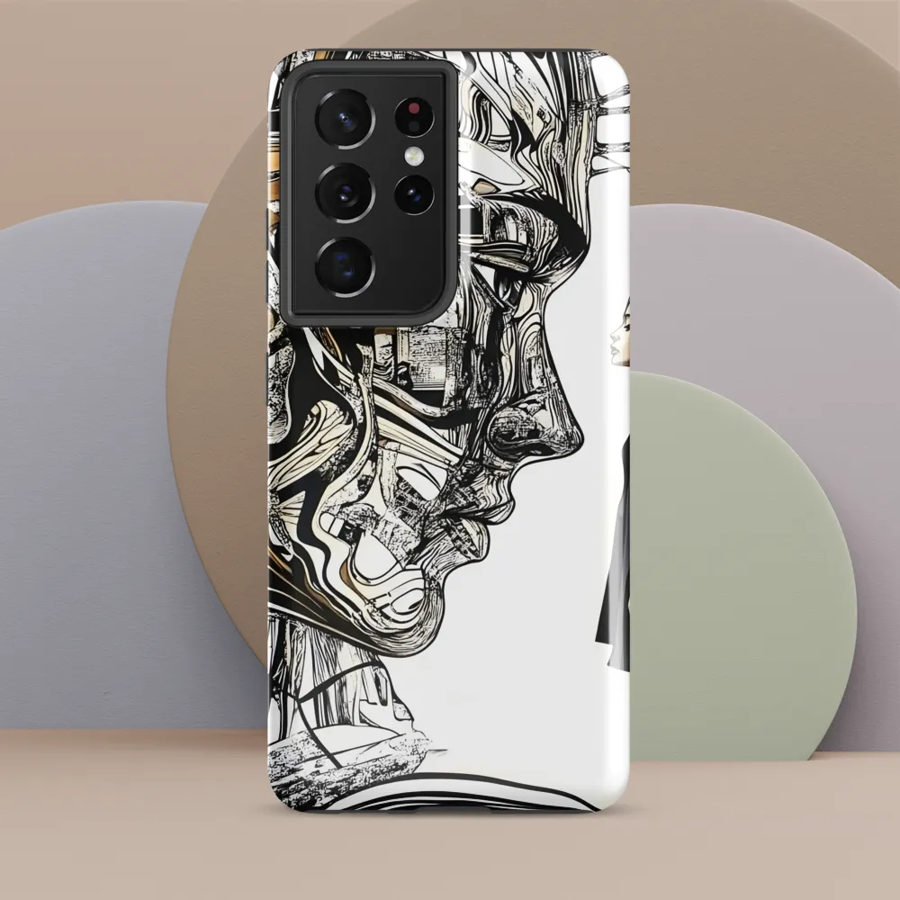 Reflections of Duality | Phone Case |  S21 Ultra | Tough Case | Glossy