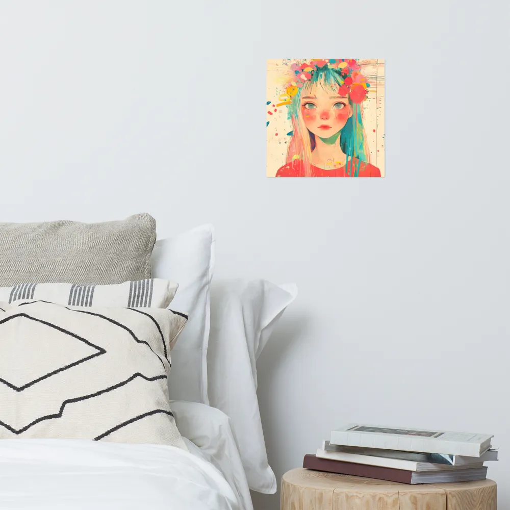 Whimsical Blossom | Poster | 12″×12″