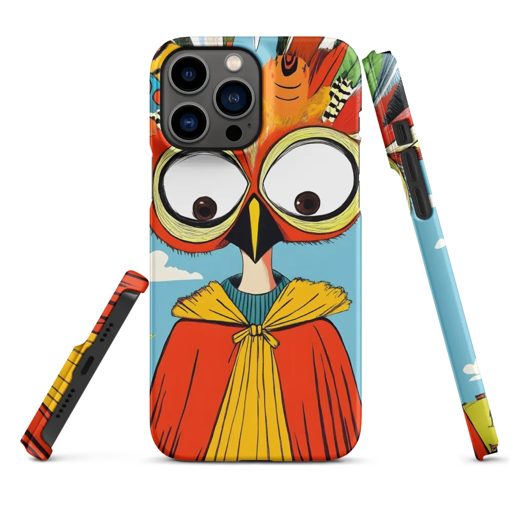 A Whimsical Encounter: The Owl-Human Fusion