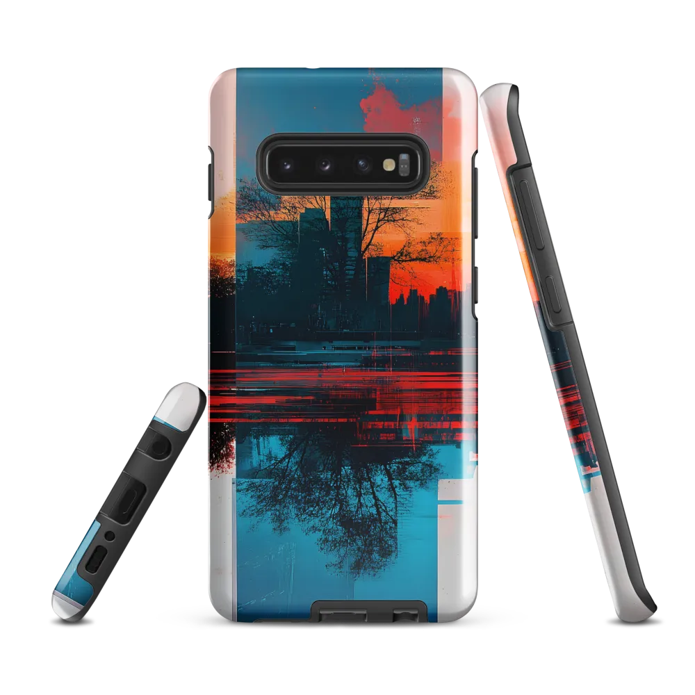 Reflections of Urban Serenity | Phone Case |  S10 Plus | Tough Case | Glossy