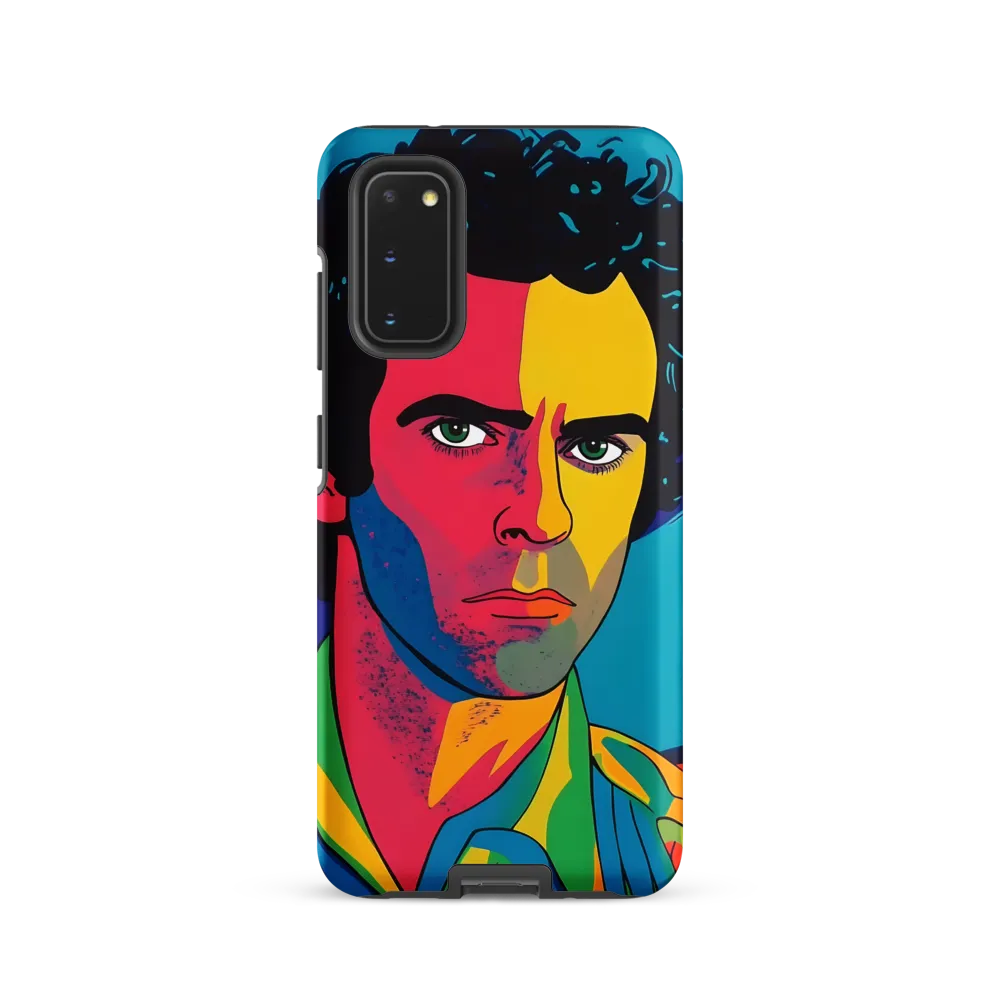 Electric Visage: A Portrait of Vibrance