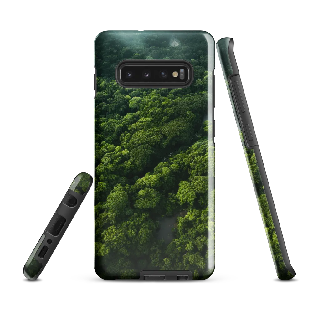 Emerald Canopy | Phone Case |  S10 Plus | Tough Case | Glossy