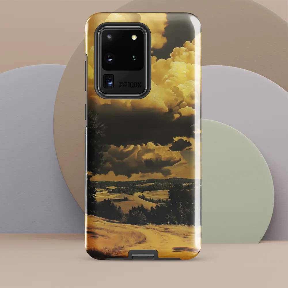 Golden Serenity in the Landscape