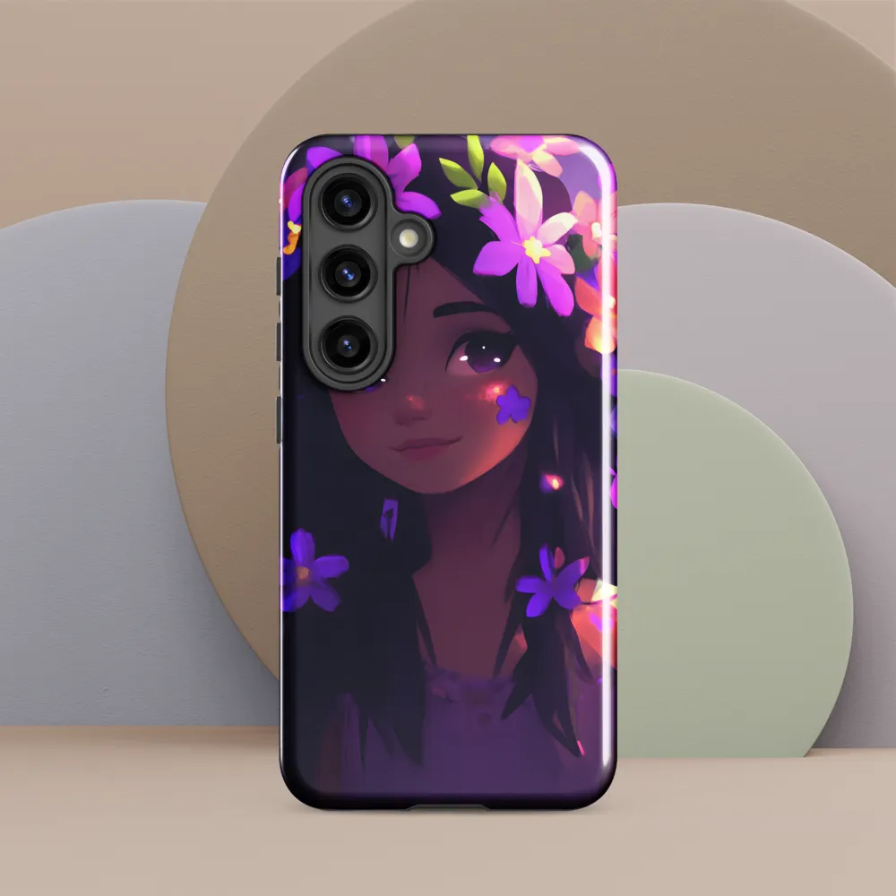 Whispers of Blossoms | Phone Case |  S24 | Tough Case | Glossy