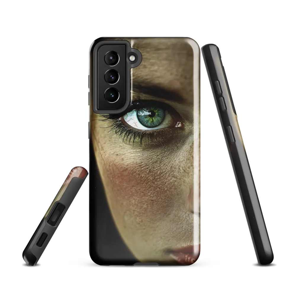 Eye of Intensity | Phone Case |  S21 | Tough Case | Glossy