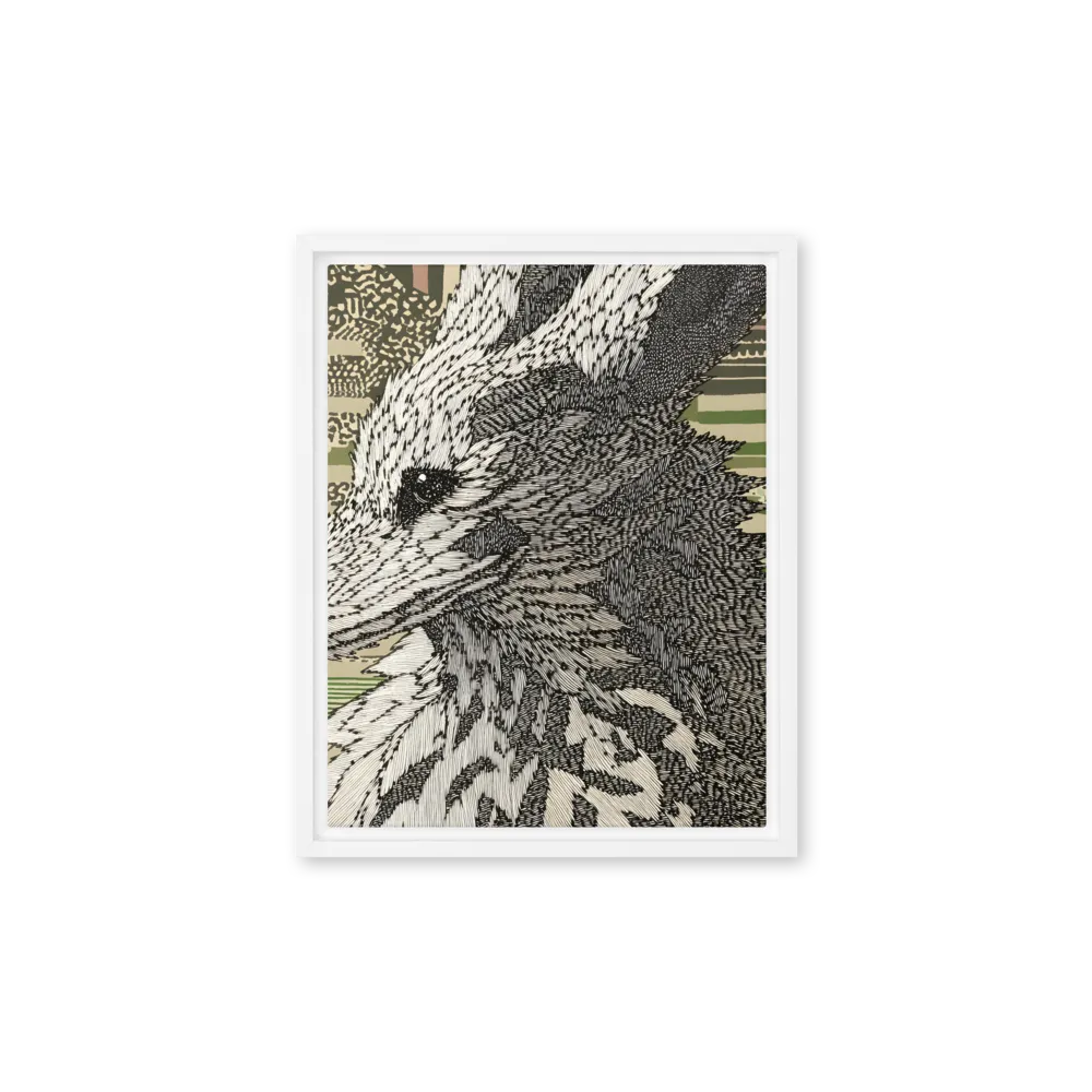 Reflections of the Forest | Canvas with White Frame | 11″×14″