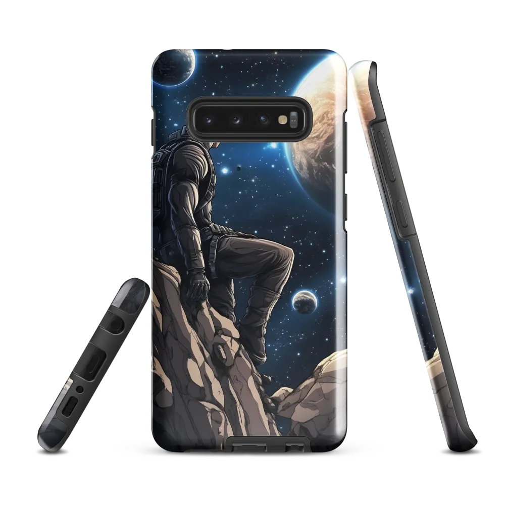 Gazing Into the Cosmos | Phone Case |  S10 Plus | Tough Case | Glossy