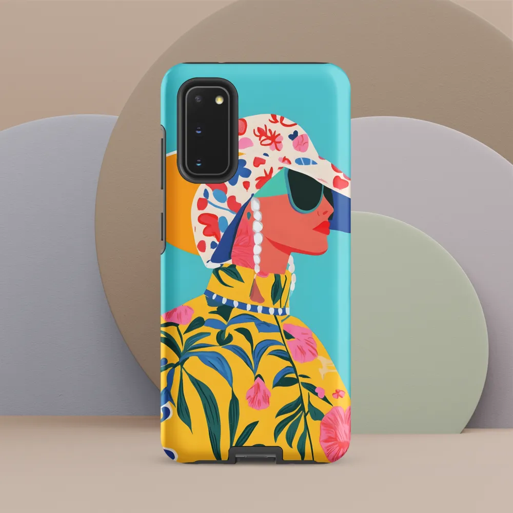 Tropical Confidence: A Fashion Portrait