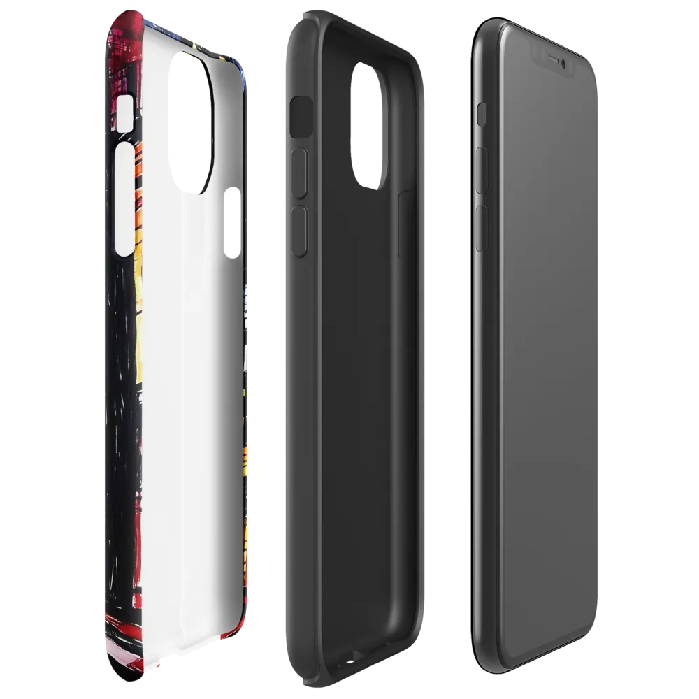 Urban Vibrance at Night | Phone Case |  11 Pro Max | Tough Case | Glossy