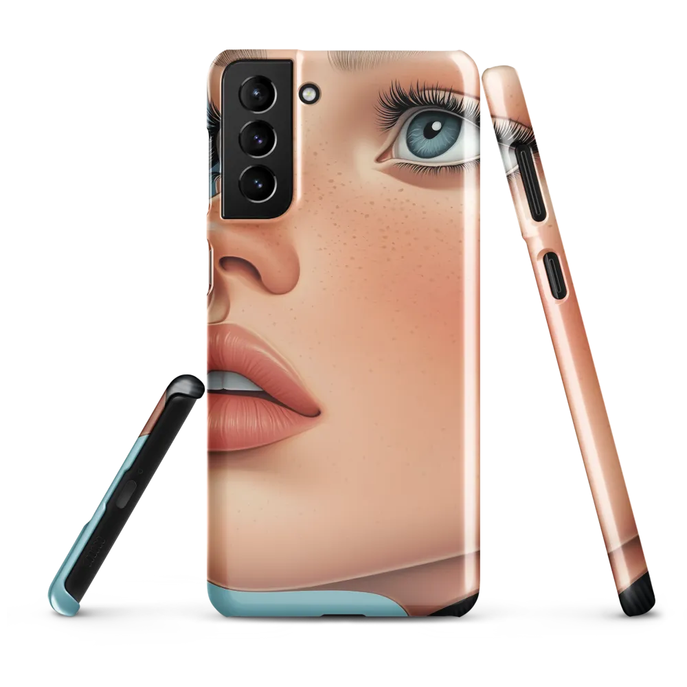Serenity in Blue | Phone Case |  S21 Plus | Snap Case | Glossy