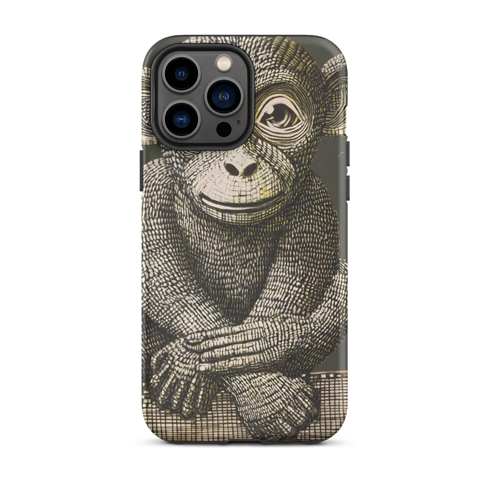 Intricate Primate Portrait