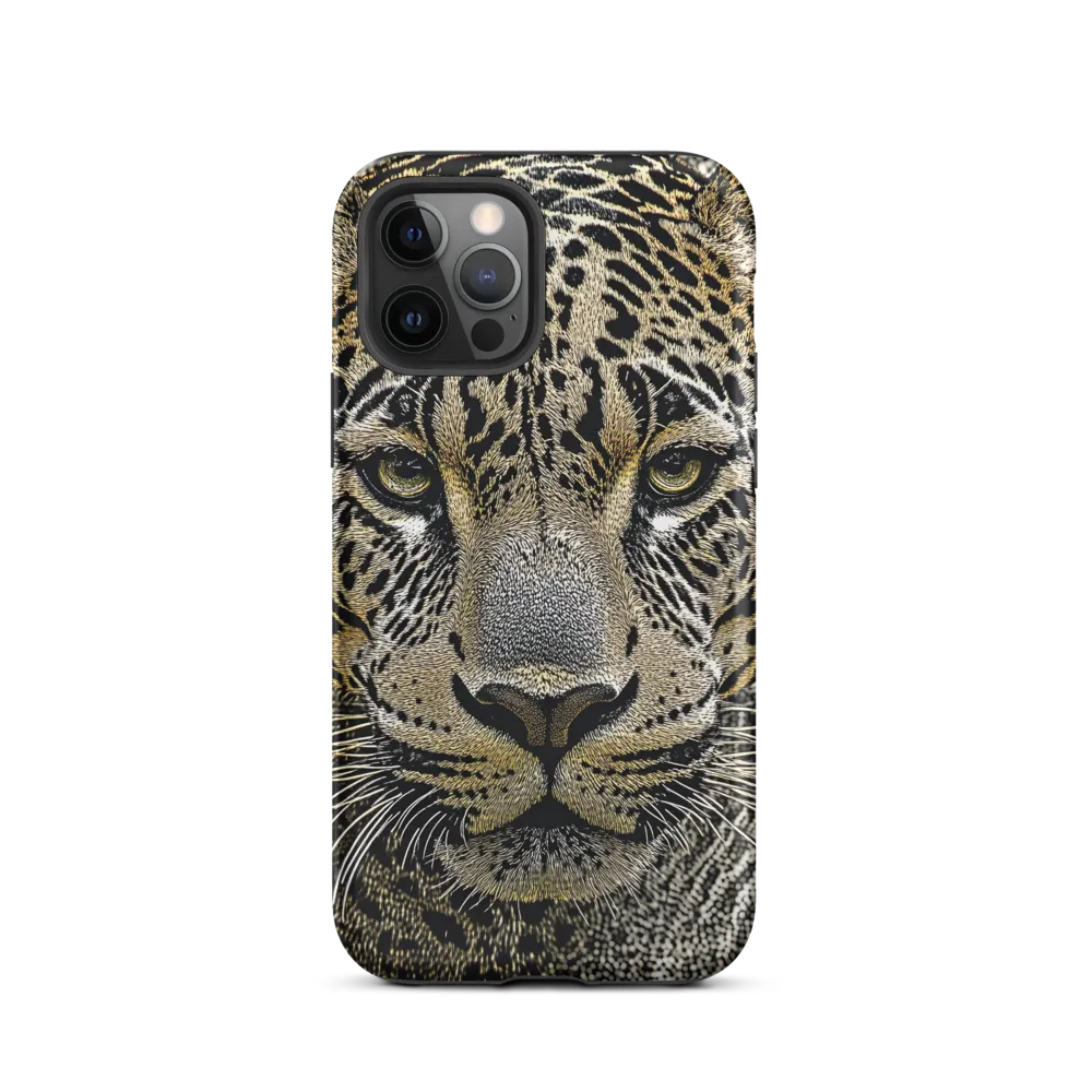 The Majestic Gaze: Portrait of a Leopard