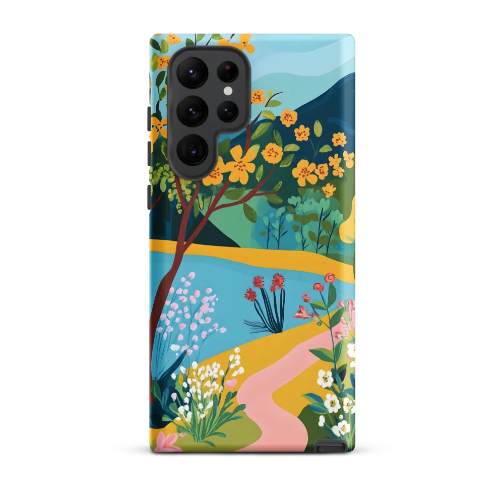 Blossoms by the Tranquil Waters
