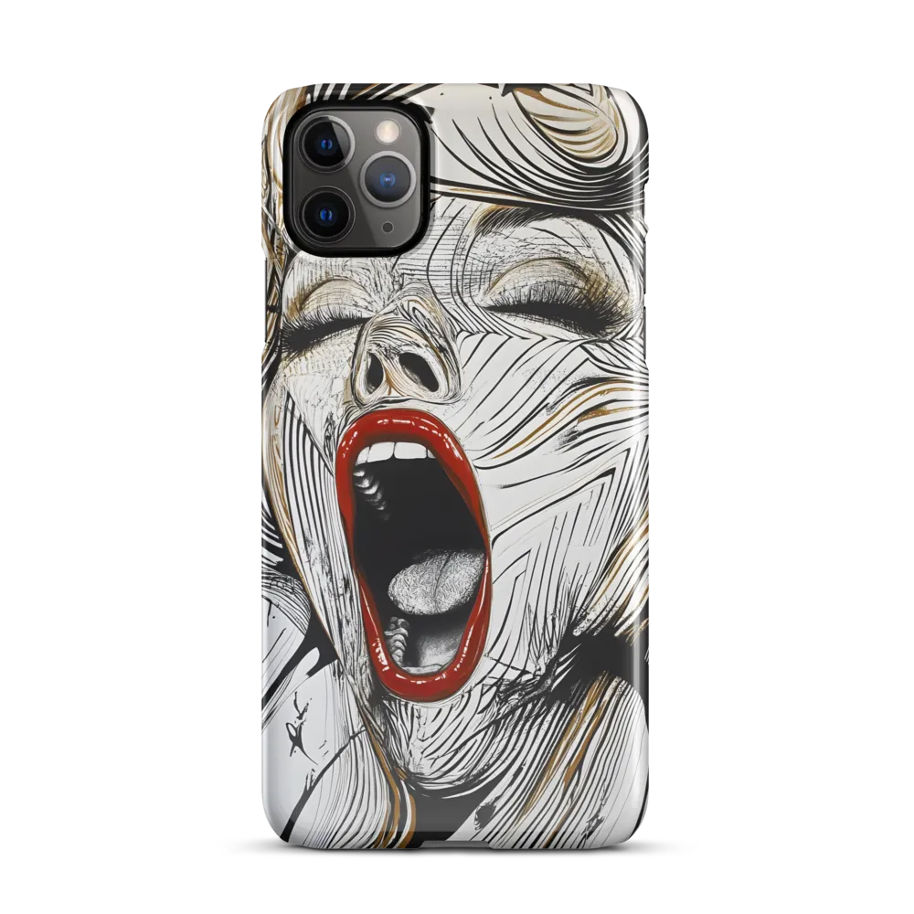 The anguished scream | Phone Case |  11 Pro Max | Snap Case | Glossy