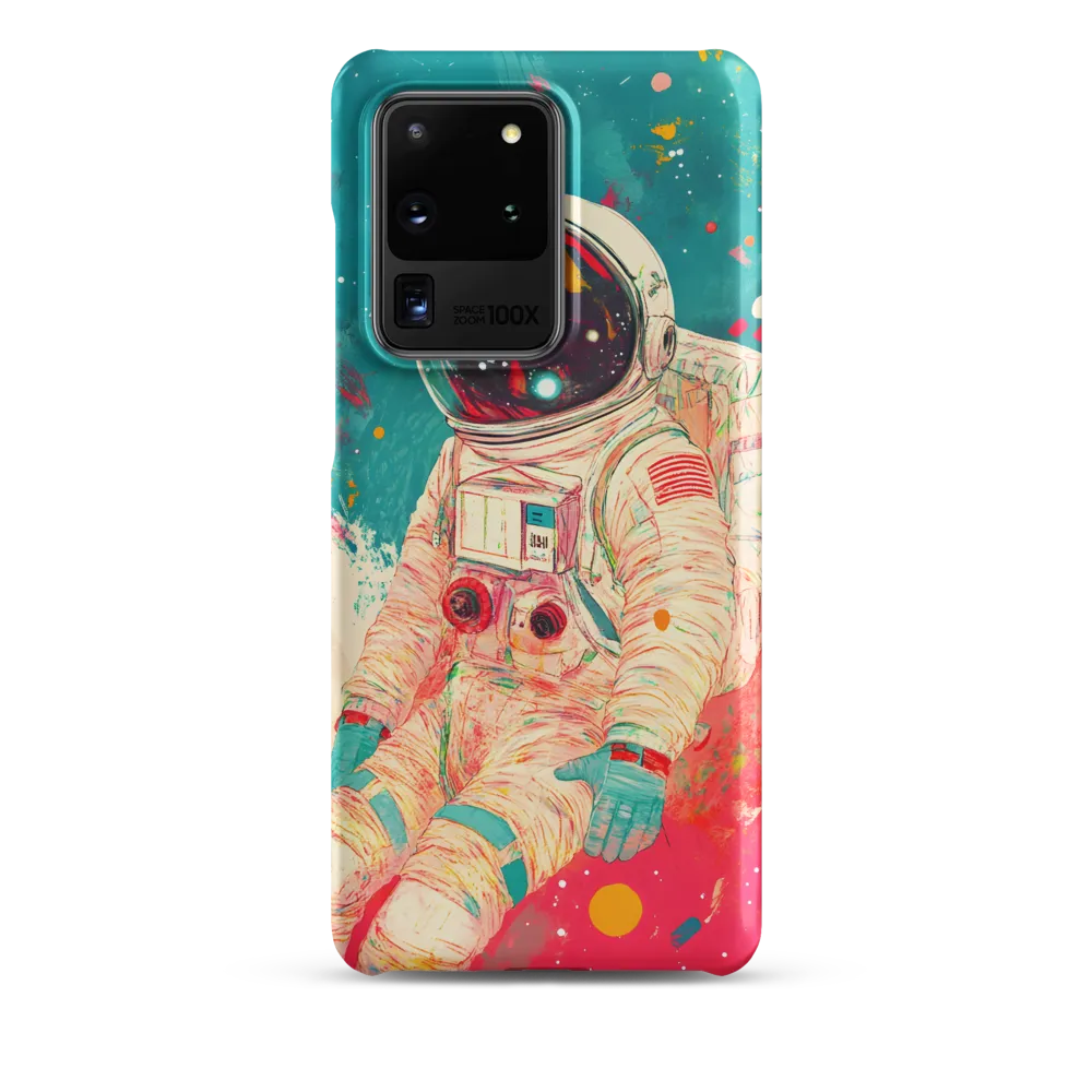 Cosmic Explorer: An Astronaut's Journey | Phone Case |  S20 Ultra | Snap Case | Matte